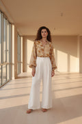 Brown Print Shirt