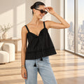 Black Cotton Cami