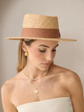 Island Ribbon Straw Hat