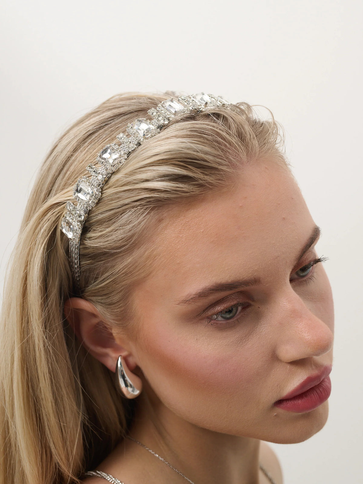Rhinestone Square Headband