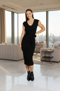 Black Knit Dress