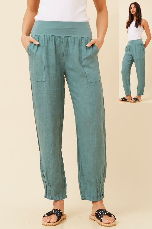Long Linen Pant