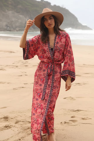 Long-Line Cape Dress