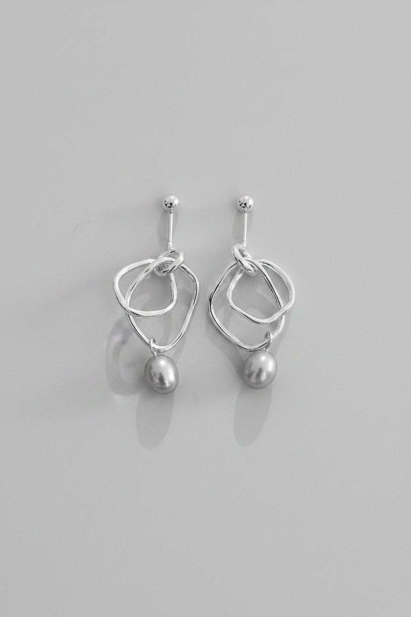 Dionne Silver Plate earrings