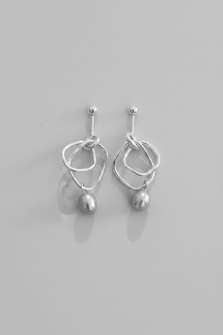 Dionne Silver Plate earrings