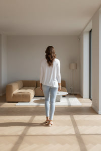 Bamboo Slouch Hem Top