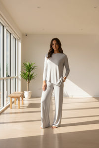 Bamboo Slouch Hem Top