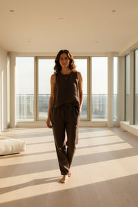 Linen Blend Top