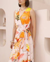 Load image into Gallery viewer, Maxi wrap patterned Dress