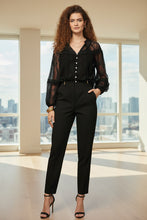 Load image into Gallery viewer, Black Lace Top