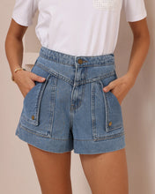 Load image into Gallery viewer, Blue Denim Short