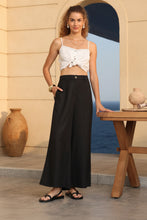 Load image into Gallery viewer, Wide-leg Linen/Silk pants