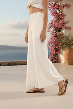 Load image into Gallery viewer, Wide-leg Linen/Silk pants