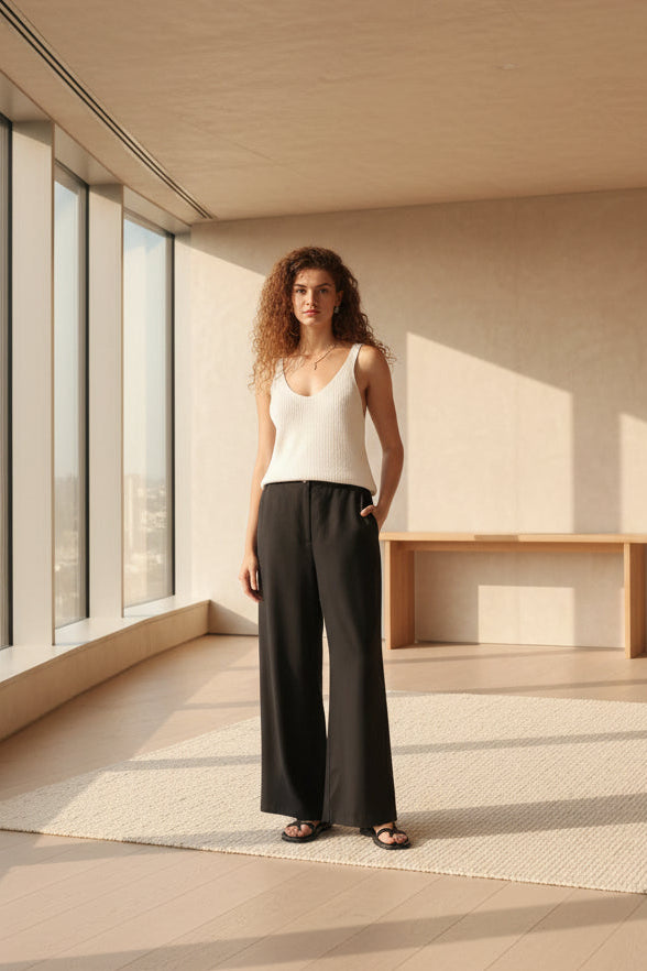 Black Tailored Pant