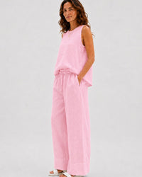 Linen Blend Top