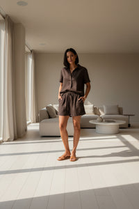 Linen Blend Short