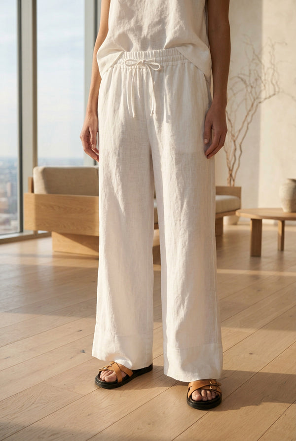 Linen Blend Pants