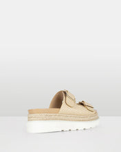 Load image into Gallery viewer, Selkie Platform Shoe - Natural Raffia