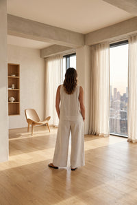 Linen Blend Pants