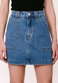 Denim Mini Skirt
