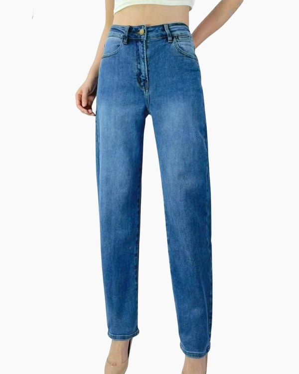 Barrel Jean -Dark Denim