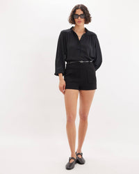 Deborah Long Sleeve Shirt - Black: Black / M