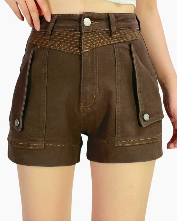 Chocolate Denim Short