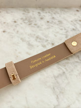 Load image into Gallery viewer, Halley Suede Belt - STONE