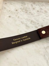 Load image into Gallery viewer, Halley Suede Buckle Belt - Brown