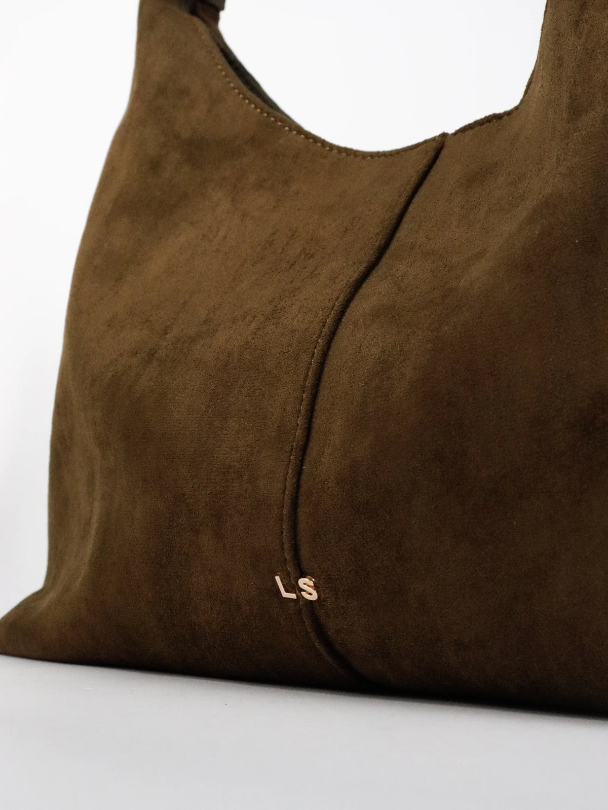 Remy Suede Shoulder Bag