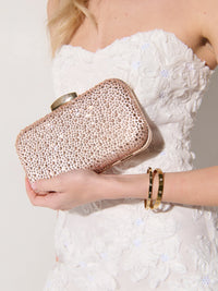Romie Rhinestone Clutch