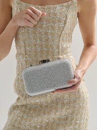 Romie Rhinestone Clutch