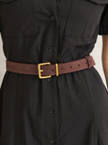 Suede Leather Belt