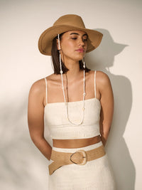 Seashells Cowboy Hat