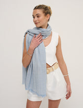 Load image into Gallery viewer, Pin Stripe Scarf/Sarong