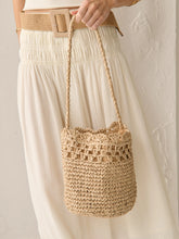 Load image into Gallery viewer, Kaela Crossbody Straw Bag