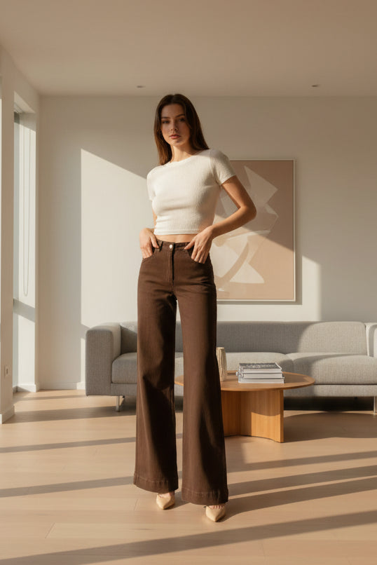 Chocolate Jean - Straight Leg