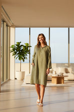 Load image into Gallery viewer, Long sleeve Shirt Dress