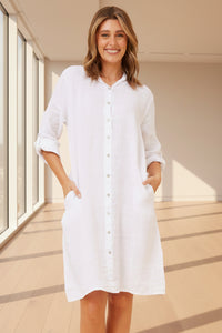Long sleeve Shirt Dress