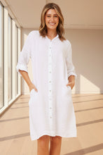 Load image into Gallery viewer, Long sleeve Shirt Dress