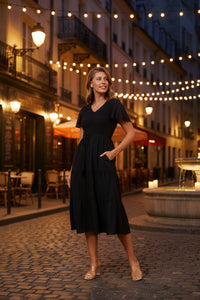Cap Sleeve Dress