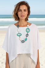 Load image into Gallery viewer, Turquoise wooden Necklace