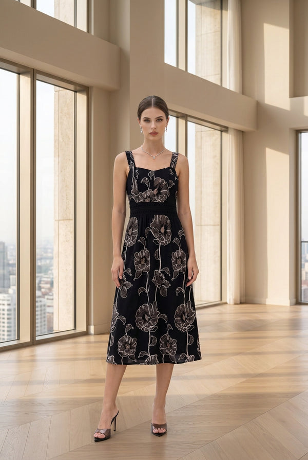 Violette Cotton Slip Dress