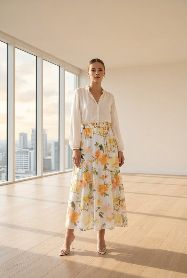 Layla Linen Skirt