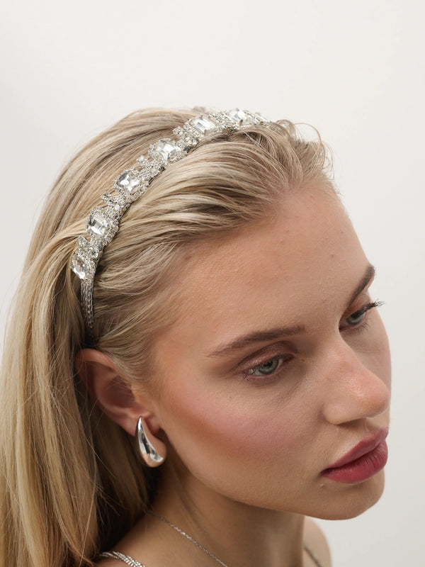 Rhinestone Square Headband