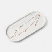 Load image into Gallery viewer, Fine | Short Rose Gold Charm Necklace