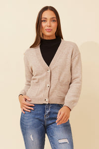 V-Neck Cardigan
