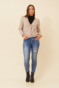V-Neck Cardigan