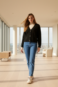 V-Neck Cardigan