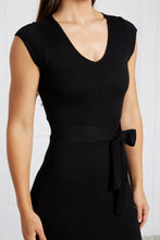 Load image into Gallery viewer, Black Knit Dress